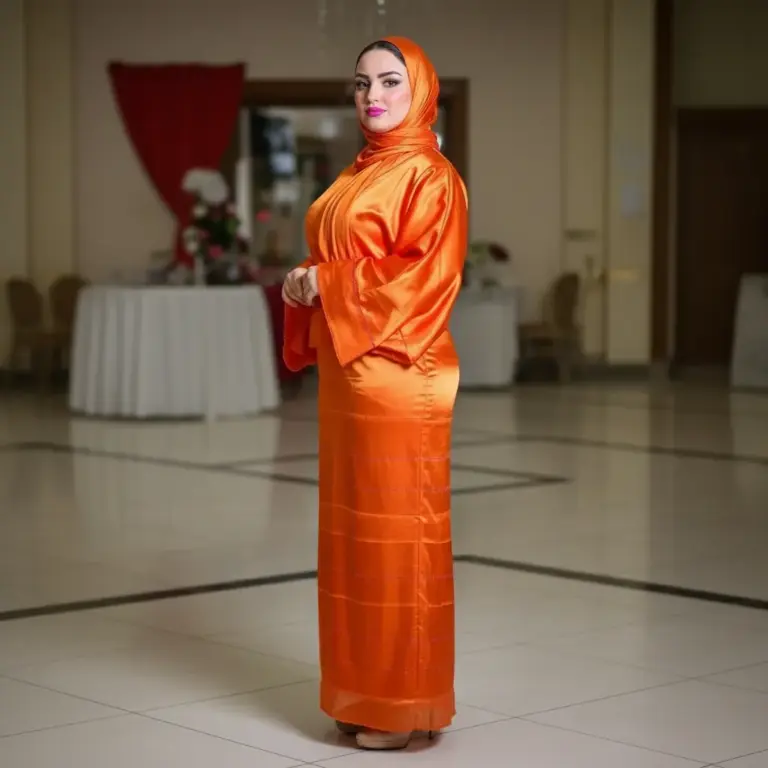 إطلالات ملابس سواريه للمحجبات انيقة ومميزة