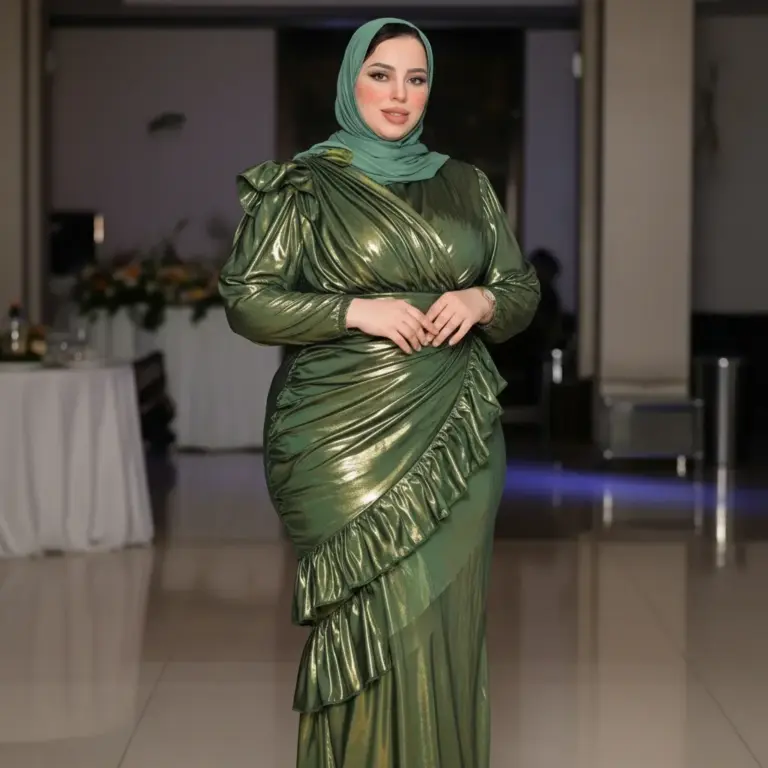 فساتين ميتالك للمحجبات